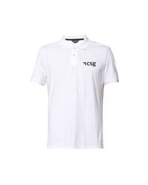 Jack & Jones Jacquard Plain Polo T-shirt - White